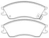 AISIN ASN-232 Brake Pad Set, disc brake